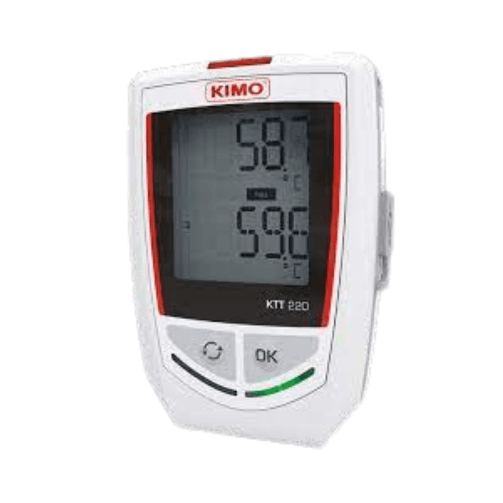 ENREGISTREUR AUTONOME DE TEMPERATURE 2 ENTREES-KIMO