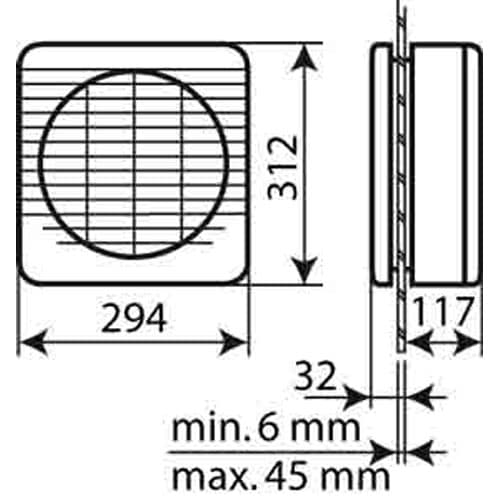 VENTILATEURS 130 WATTS POUR FENETRES ET CLOISONS FINES
