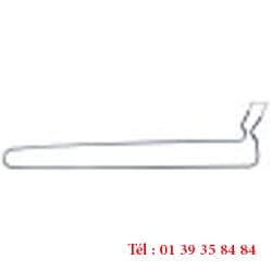 RESISTANCE POUR EVAPORATEUR - INOMAK - 420W - Longueur 685 mm