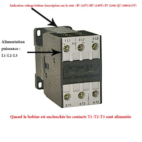 CONTACTEUR TRIPOLAIRE 90 AMPERES - OMRON