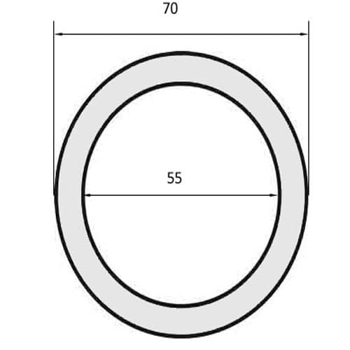 JOINT POUR APPAREIL A BUEE DIAMETRE EXTERIEUR 70 MM POUR FOUR FRINGAND
