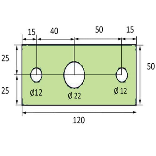 JOINT POUR TUBE A BUEE 120X50 ADAPTABLE FOUR BONGARD