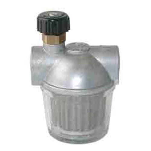 FILTRE FUEL SIMPLE BOL TRANSPARENT AVEC ROBINET D ARRET