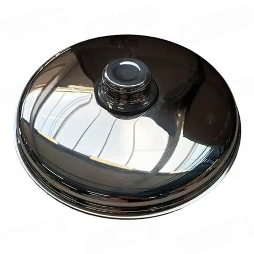 COUVERCLE INOX POUR TROU VIDE DECHETS
